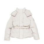 ACNE STUDIOS Hooded Puffer Jacket | Faded Grey