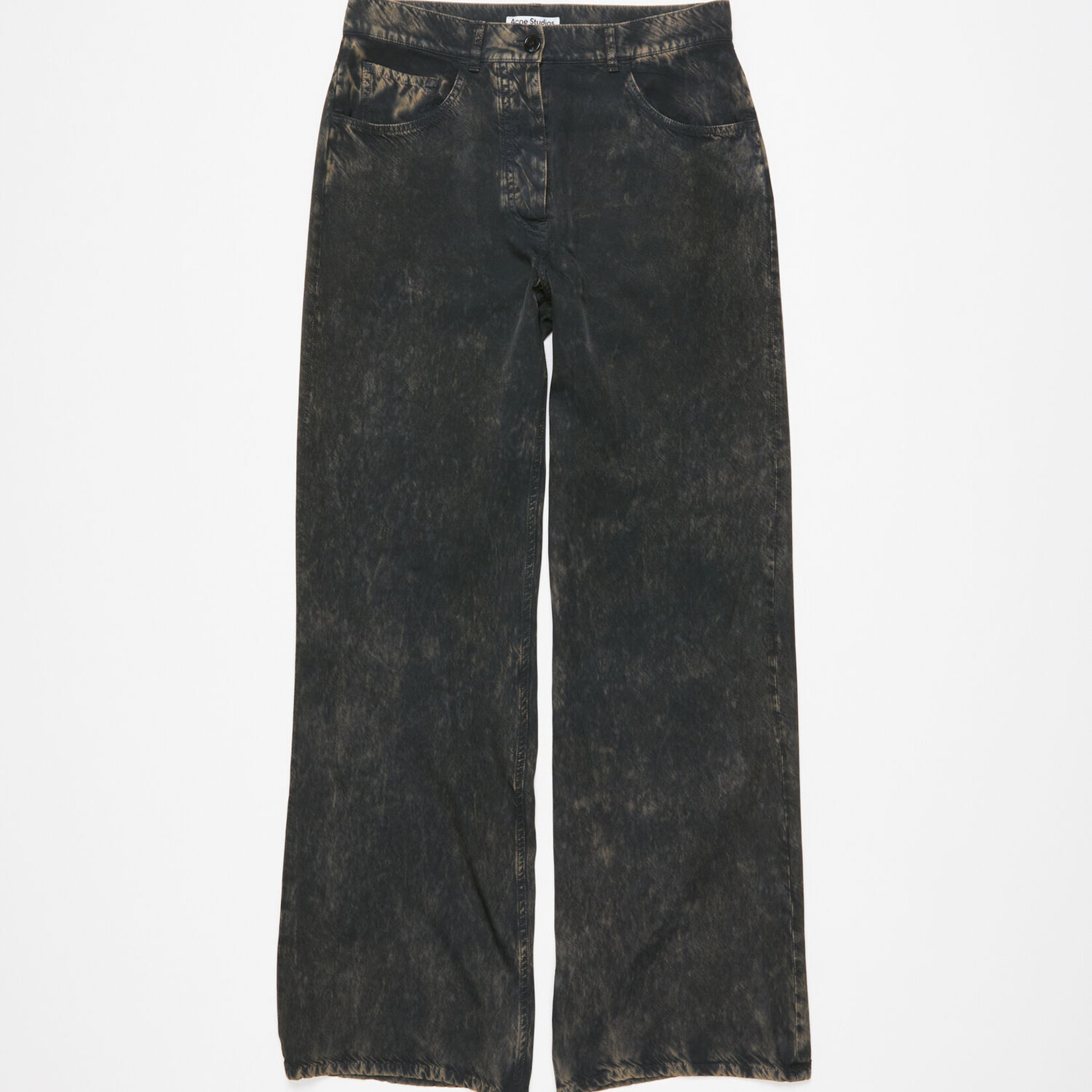 ACNE STUDIOS Printed Trousers | Black/Beige