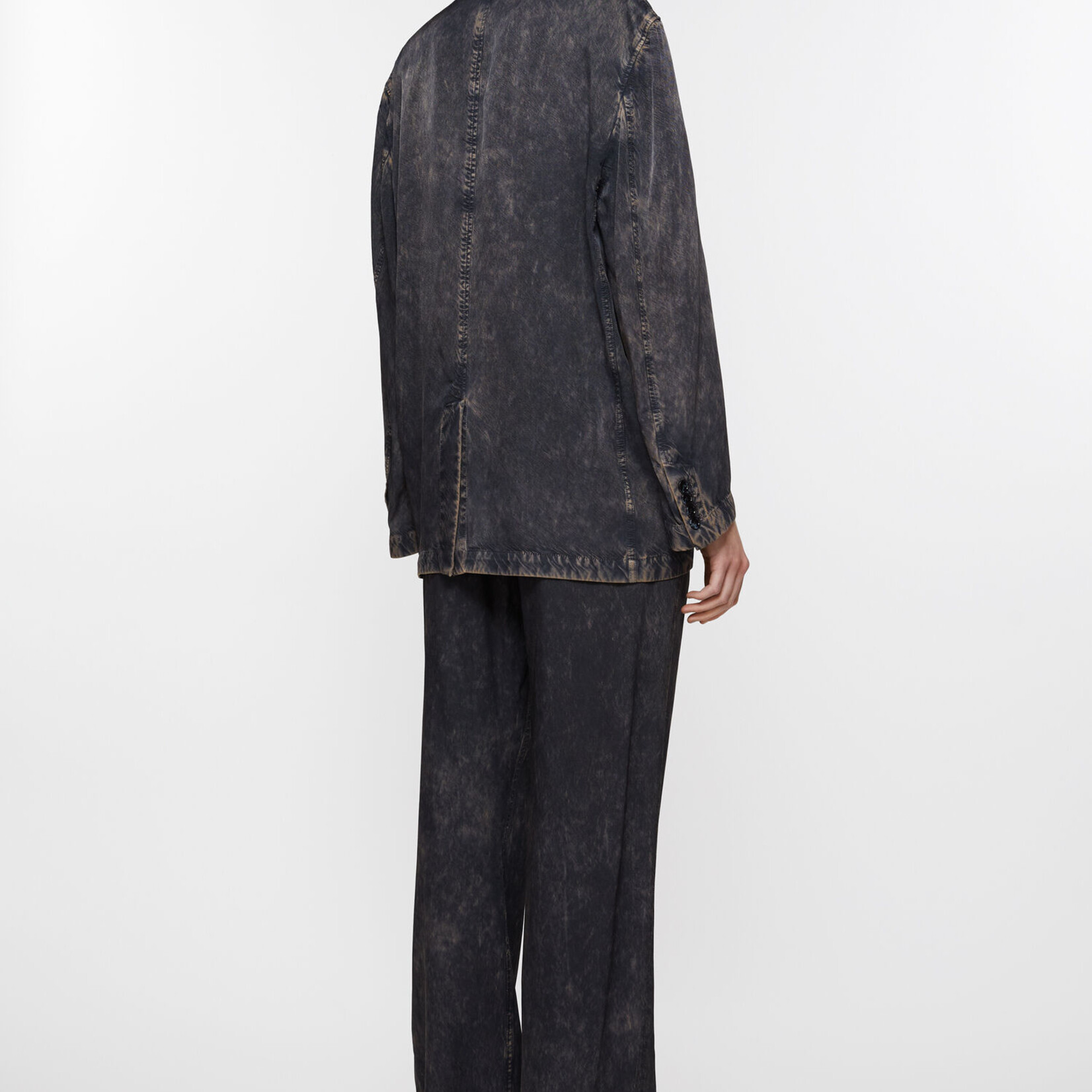 ACNE STUDIOS Single Breasted Jacket | Black/Beige