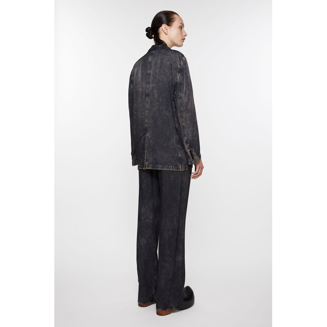 ACNE STUDIOS Single Breasted Jacket | Black/Beige