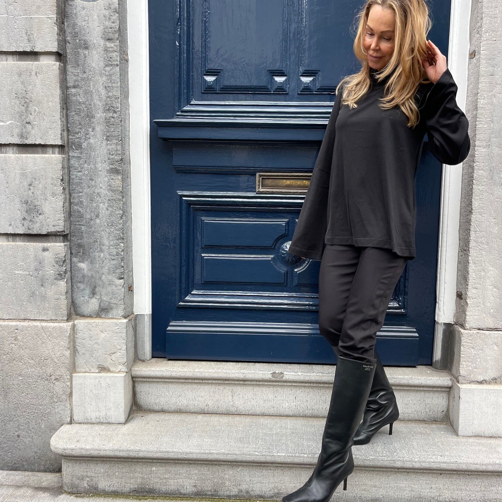 CHRISTIAN WIJNANTS Taos Top | Black