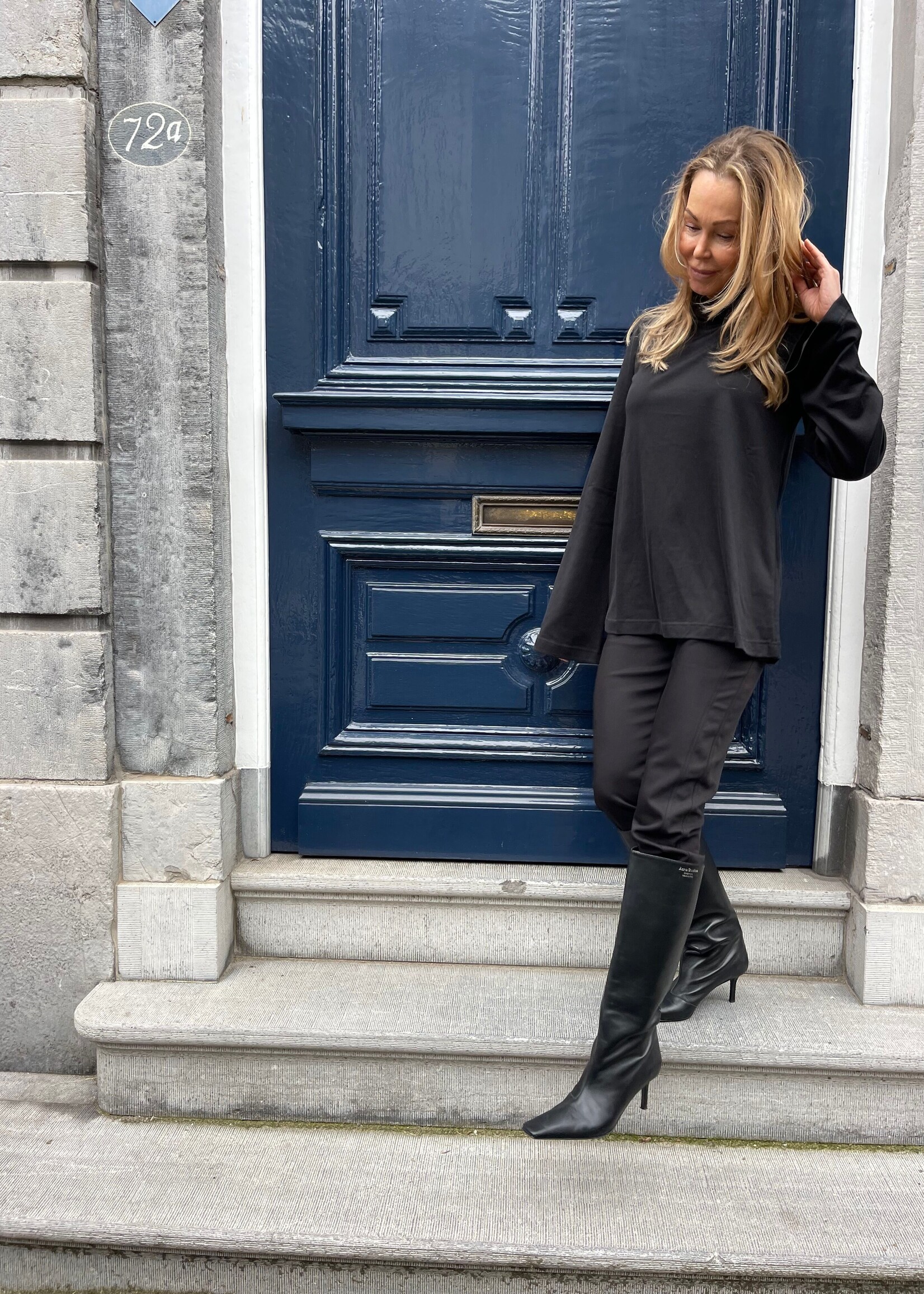 CHRISTIAN WIJNANTS Taos Top | Black