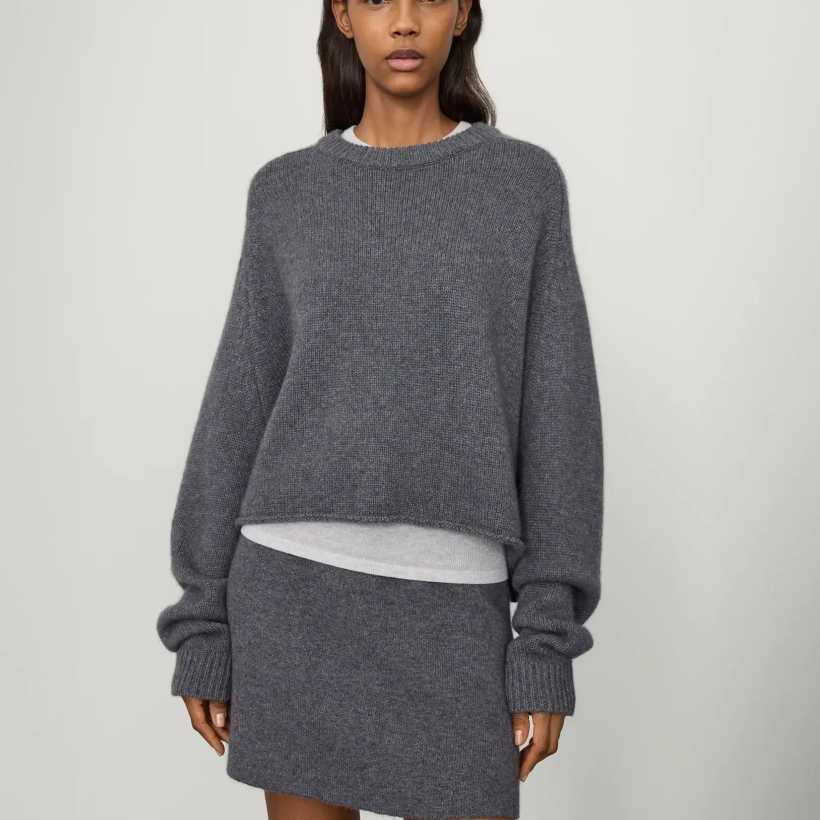 Lisa Yang Karine Sweater | Graphite
