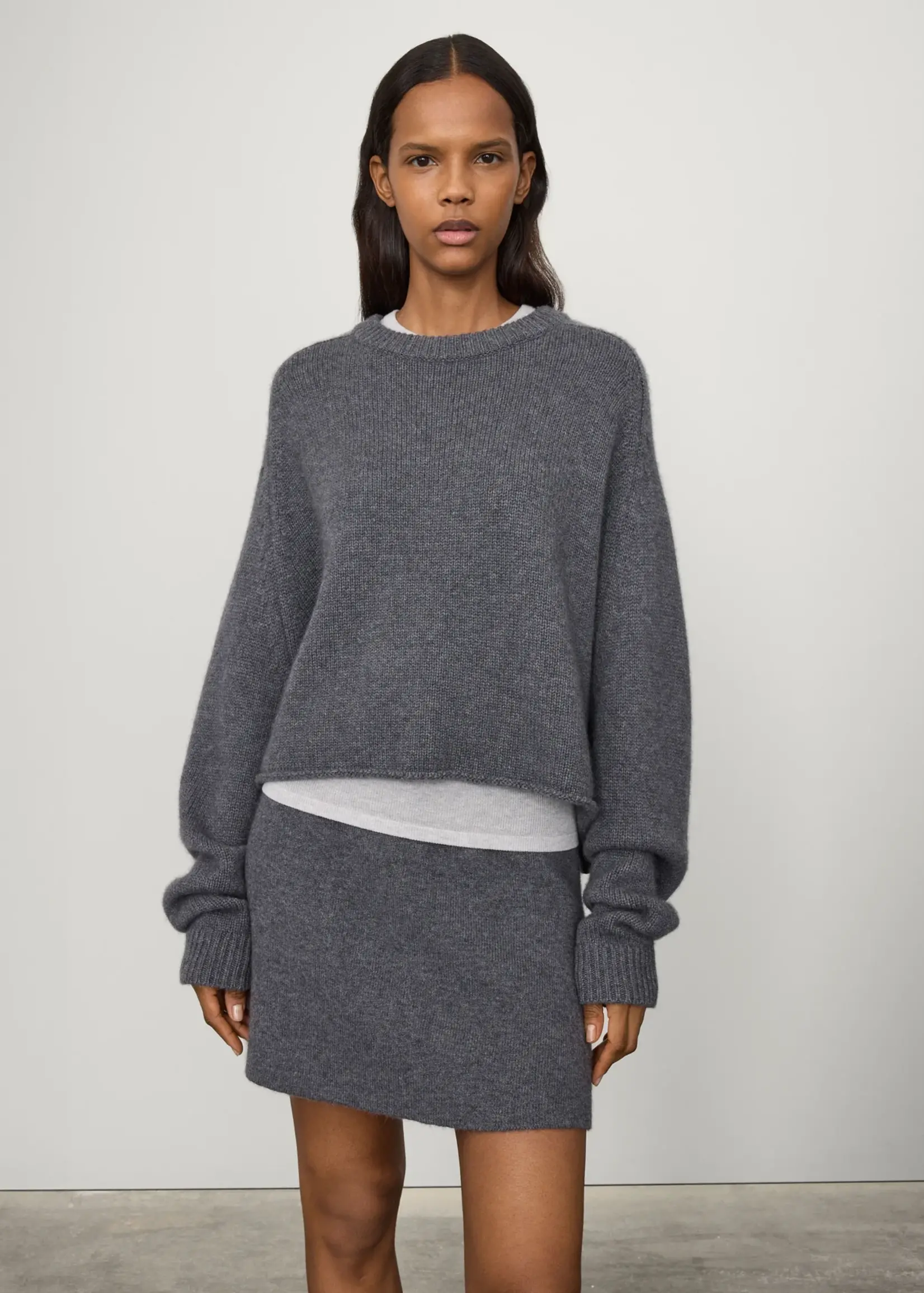 Lisa Yang Karine Sweater | Graphite