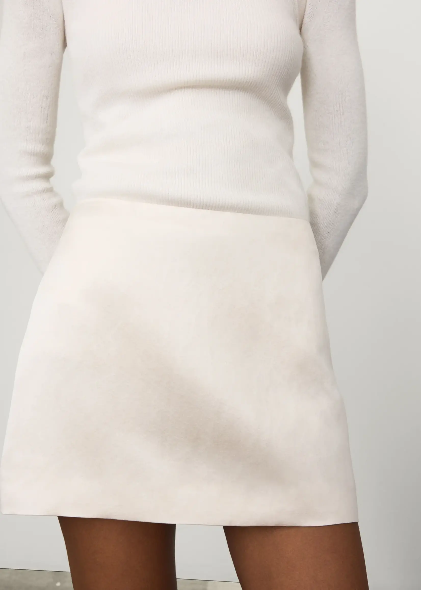 Mini Skirt | Champagne