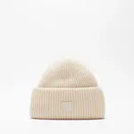 ACNE STUDIOS Small Face Logo Beanie | Oatmeal Melange