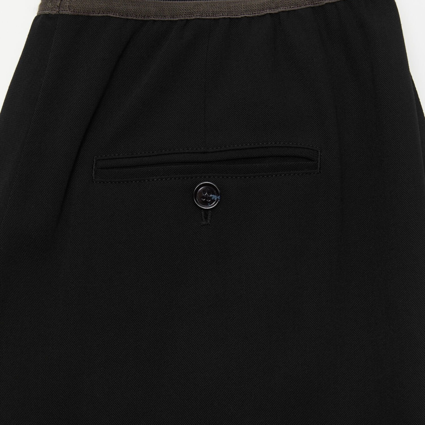 ACNE STUDIOS Logo Tape Trousers | Black