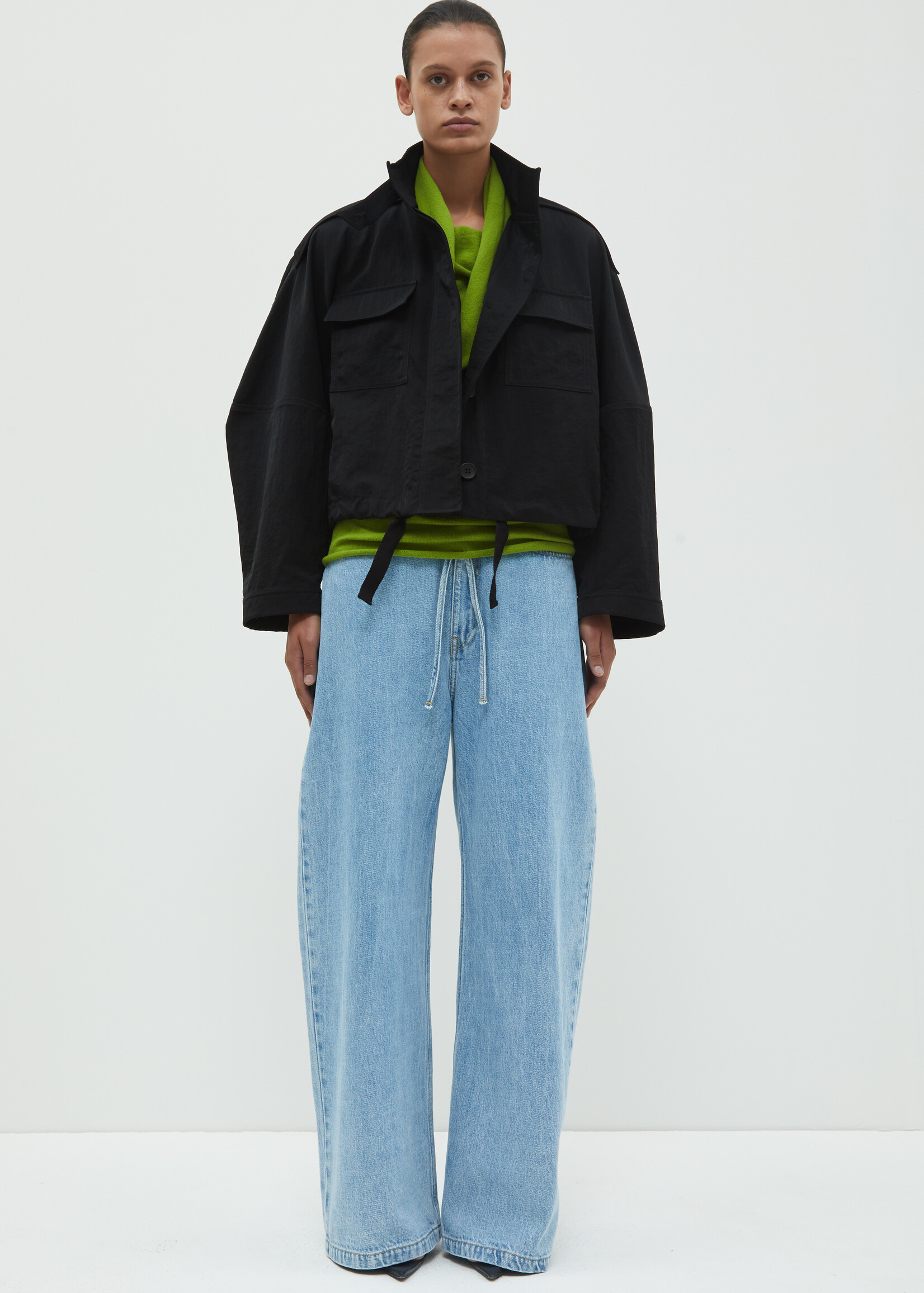 CHRISTIAN WIJNANTS Juna Jacket | Black Wool