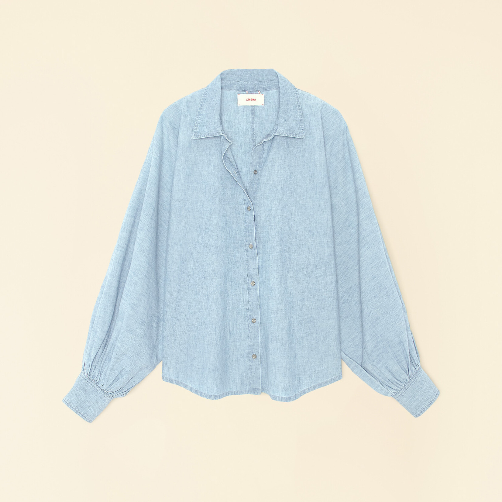 XIRENA Damien Shirt | Dusty Blue
