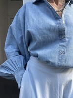 XIRENA Damien Shirt | Dusty Blue