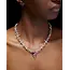The Queen's Necklace | Silver | Red Garnet