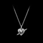 Maria Nilsdotter Tuvstarr's Heart Necklace | Silver