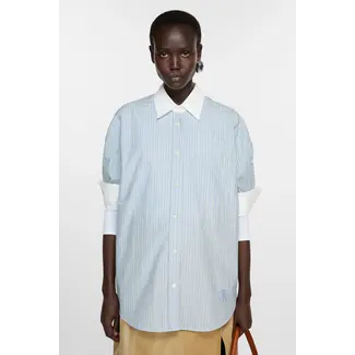 ACNE STUDIOS Short Sleeve Shirt | Blue/White