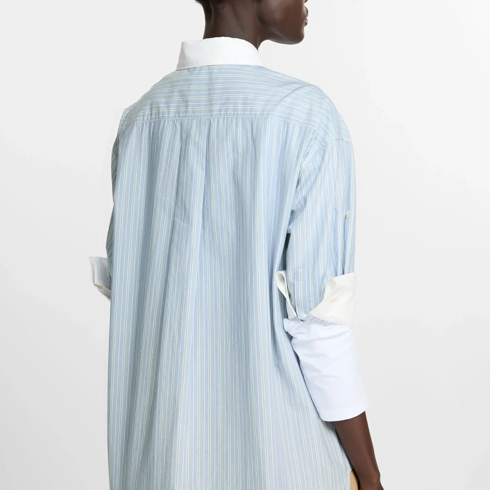 ACNE STUDIOS Short Sleeve Shirt | Blue/White