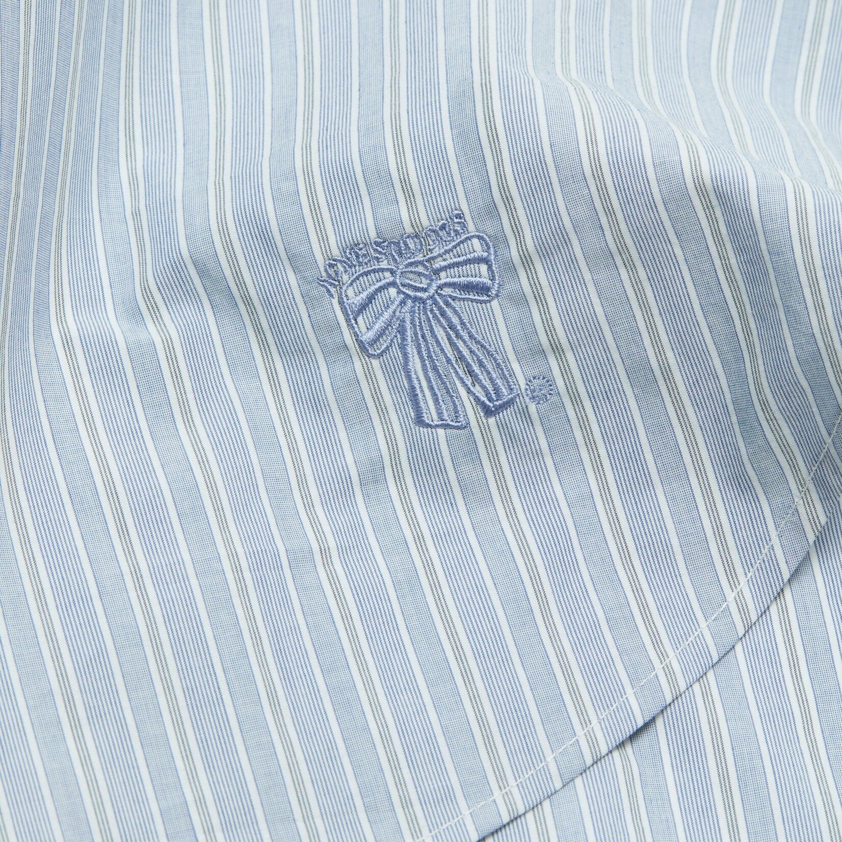 ACNE STUDIOS Short Sleeve Shirt | Blue/White