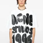 ACNE STUDIOS T-Shirt Logo - Relaxed Unisex Fit | Optic White