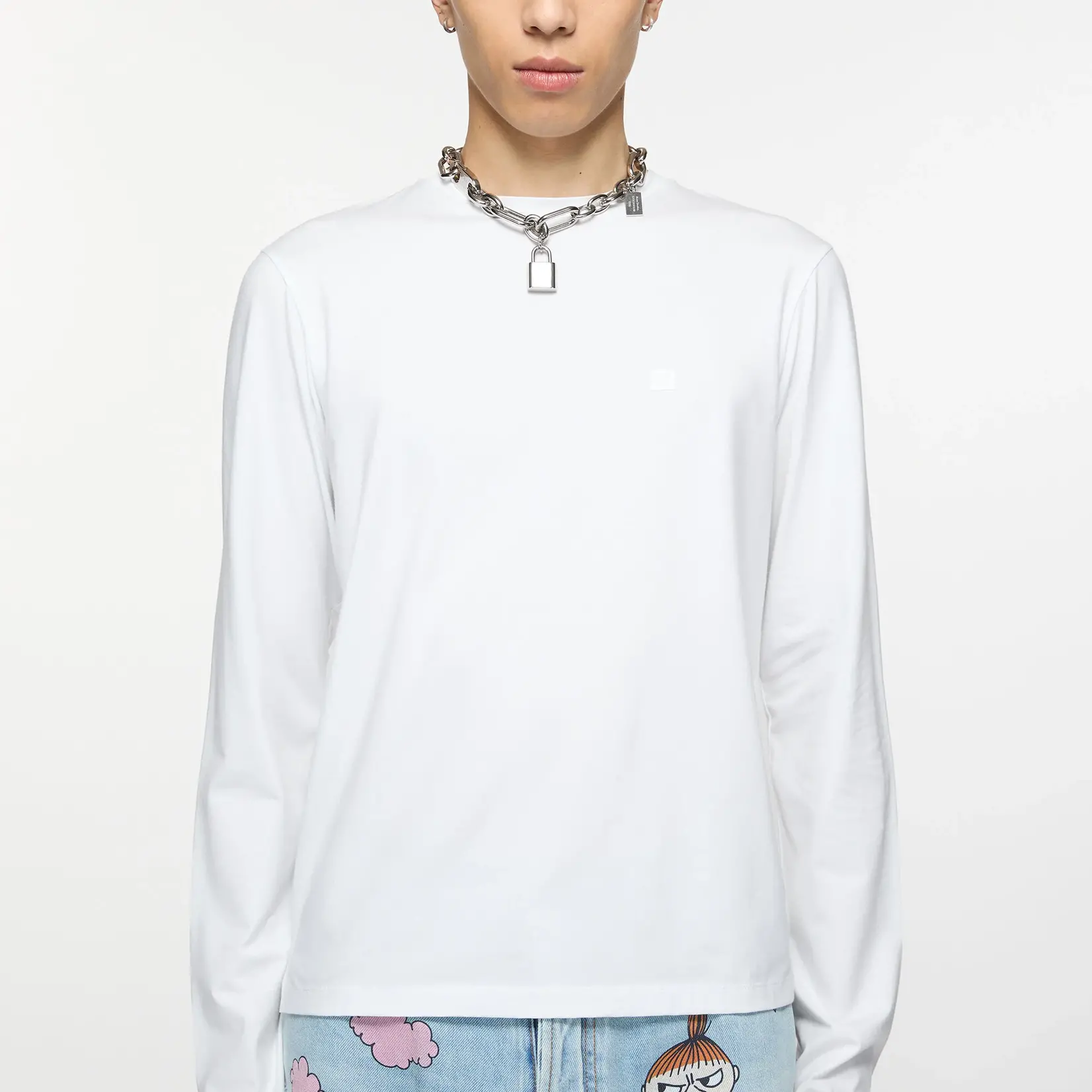 ACNE STUDIOS Long SLeeve T-Shirt | Optic White