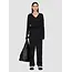 Alexis Fluid Twill Wool Trousers | Black
