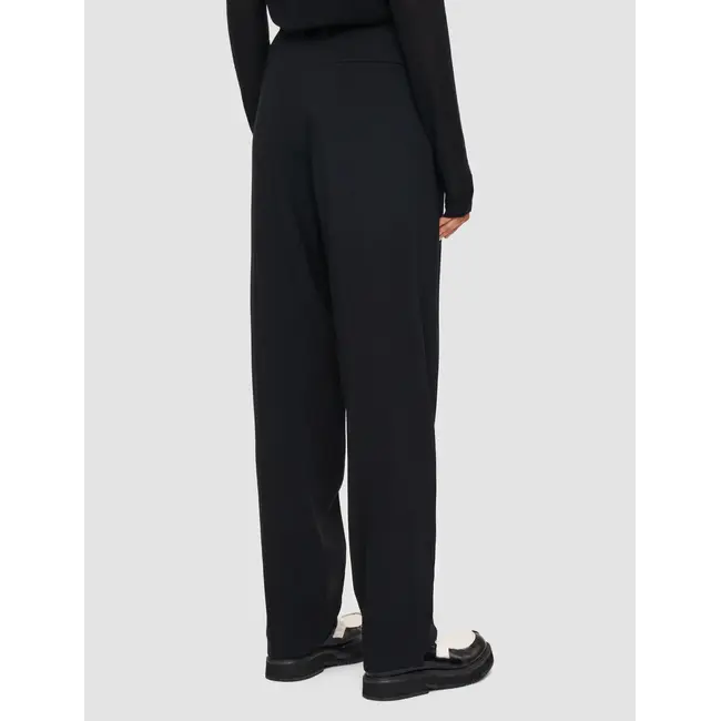 Alexis Fluid Twill Wool Trousers | Black