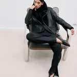 JOSEPH Alexis Fluid Twill Wool Trousers | Black