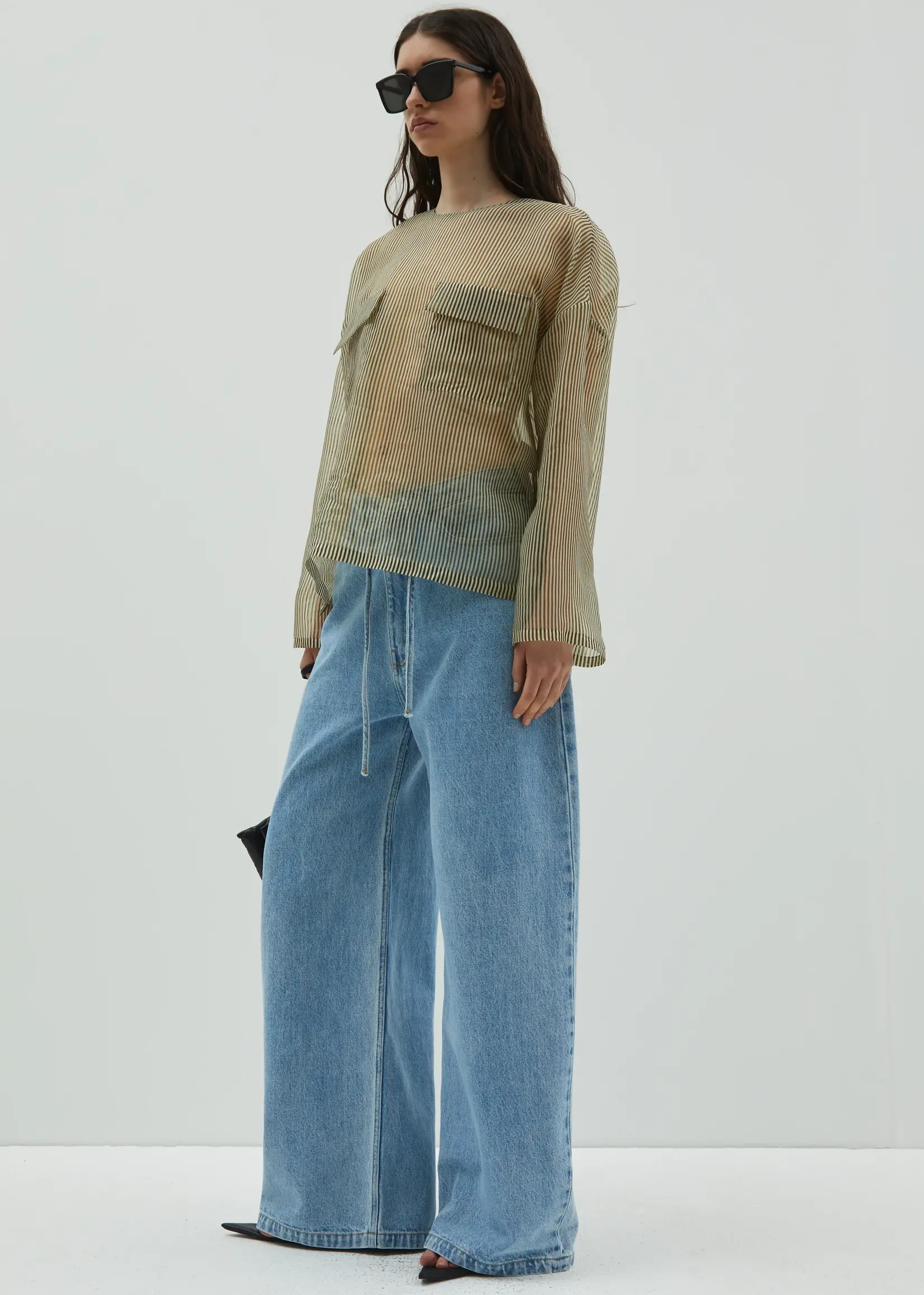 CHRISTIAN WIJNANTS Tenoi Boxy Organza Top