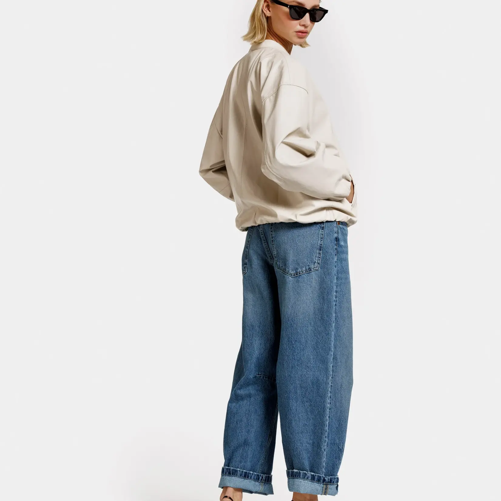 ALTER EGO Pearl Jacket | Almond
