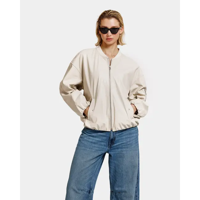 ALTER EGO Pearl Jacket | Almond