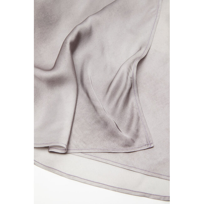 ACNE STUDIOS Satin Wrap Skirt | Multi Grey