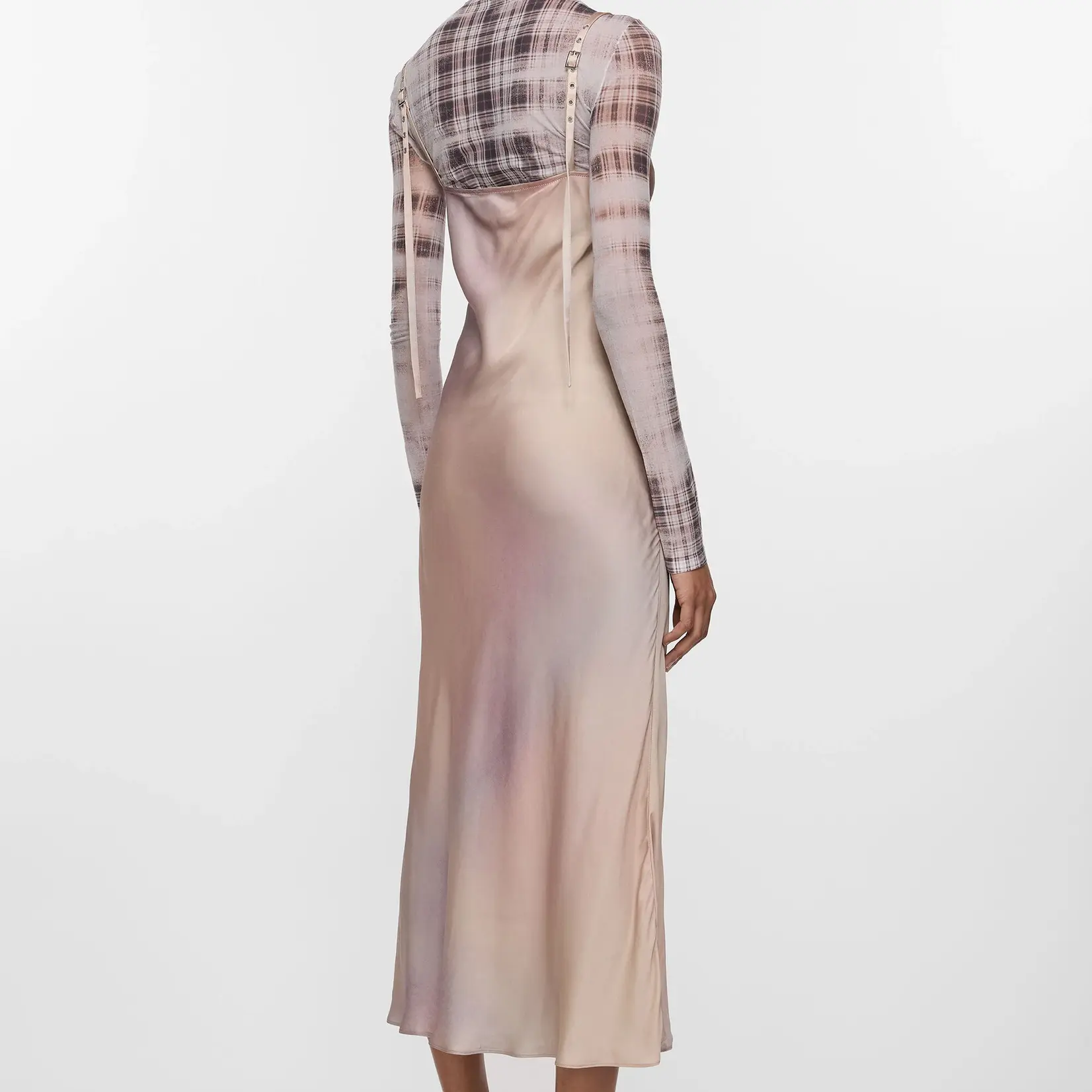 ACNE STUDIOS Strap Dress | Multi Pink