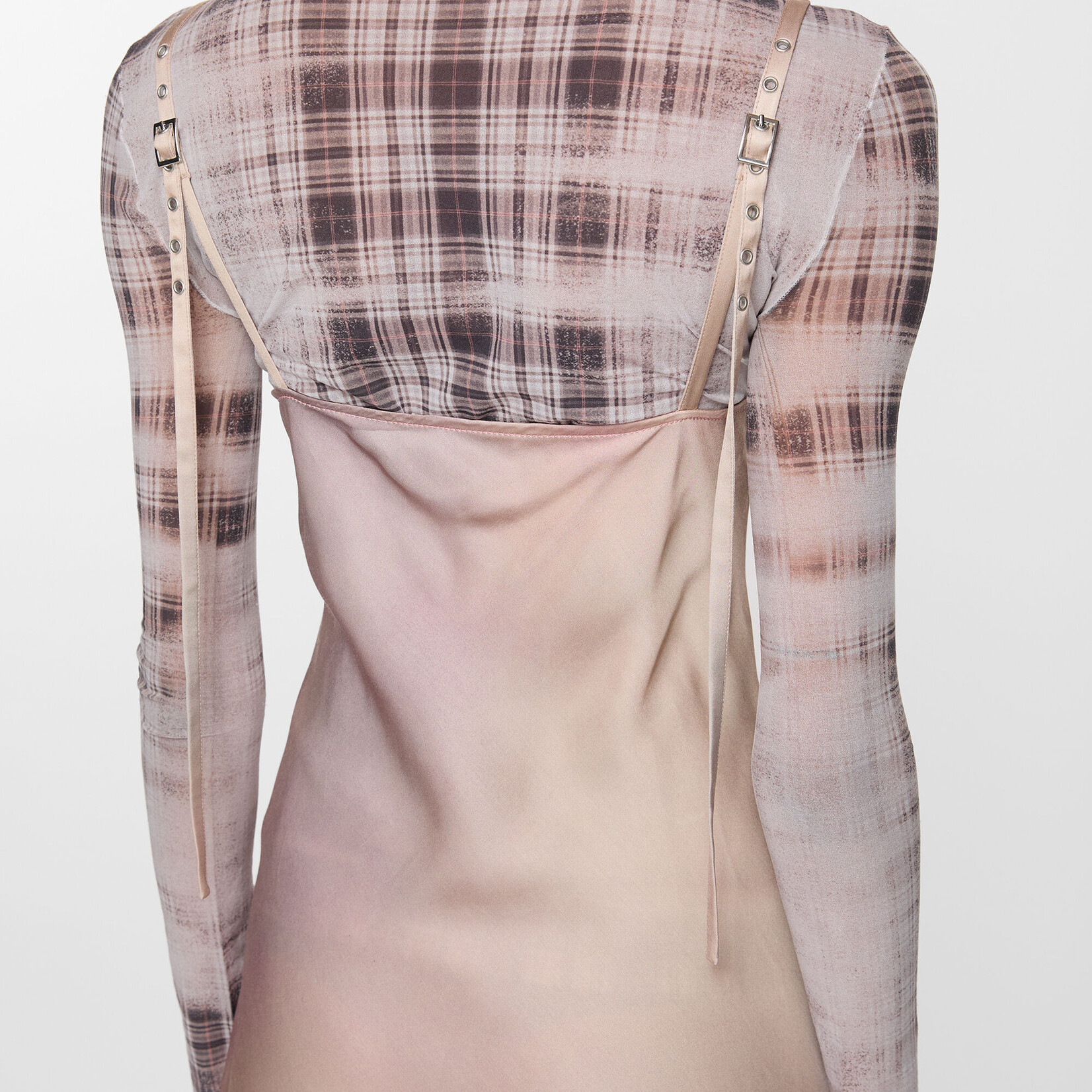 ACNE STUDIOS Strap Dress | Multi Pink
