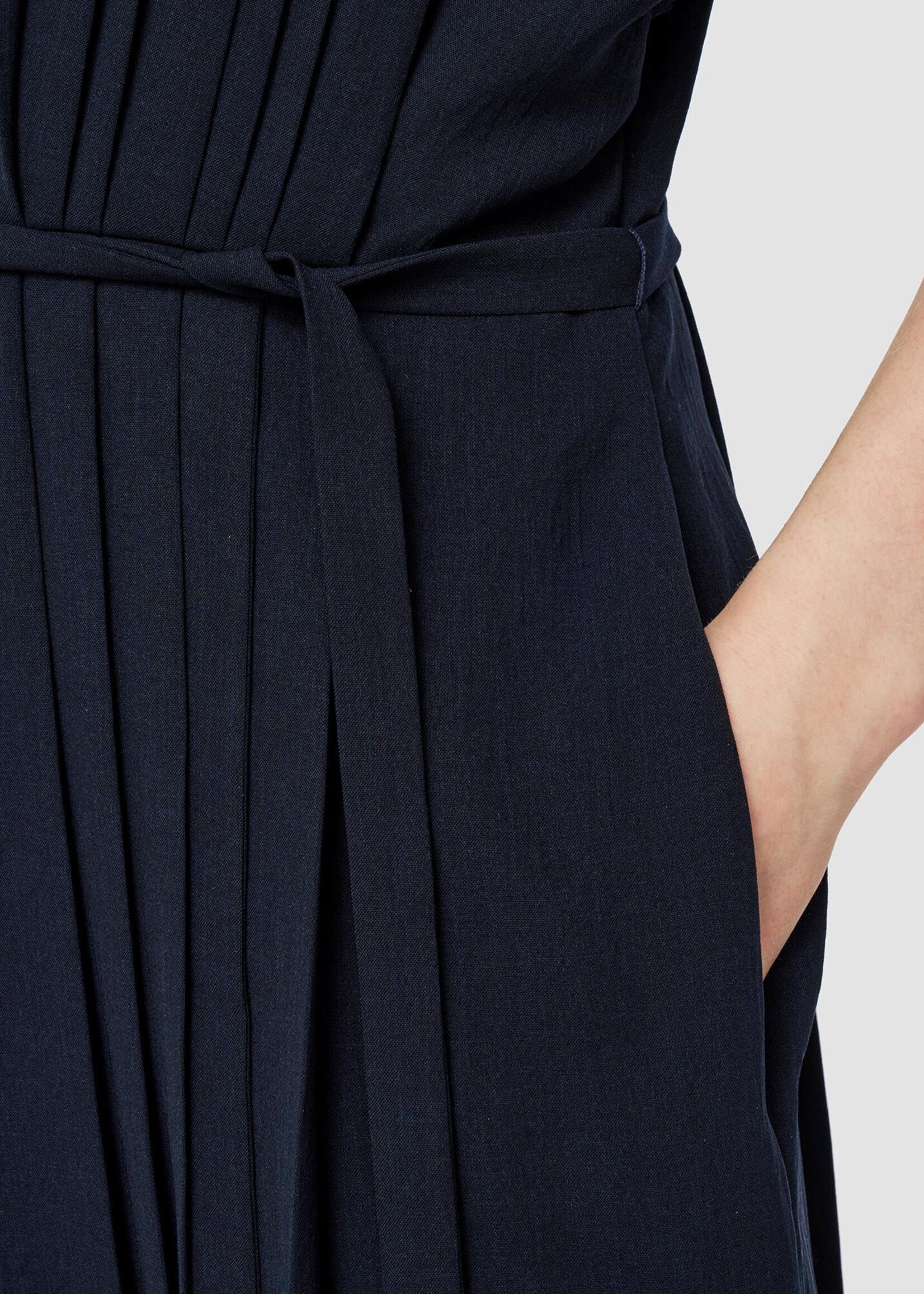 JOSEPH JOSEPH Sofia Pant Airy Plisse, Navy