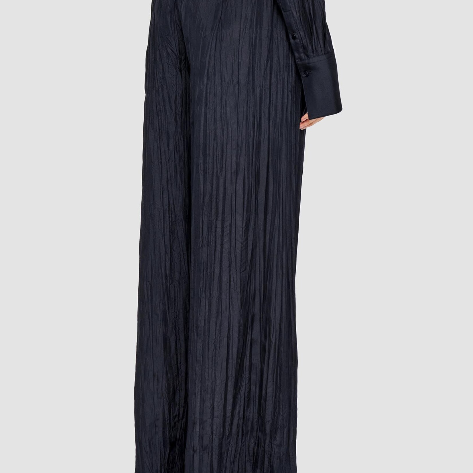 JOSEPH JOSEPH Thoresby Pant Habotai Silk, Navy