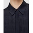 JOSEPH Bold Blouse Habotai Silk, Navy