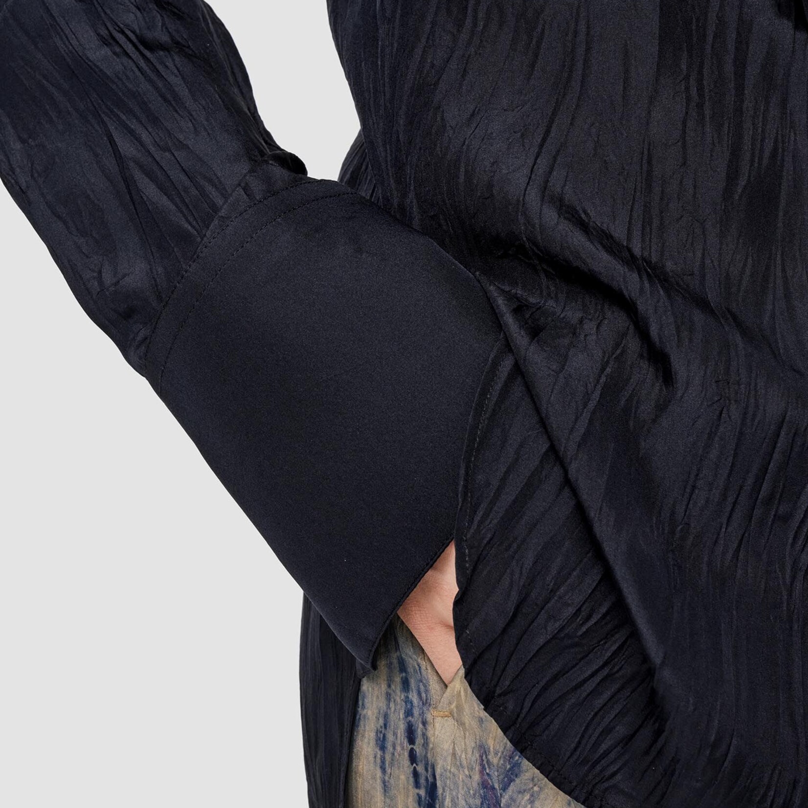 JOSEPH JOSEPH Bold Blouse Habotai Silk, Navy