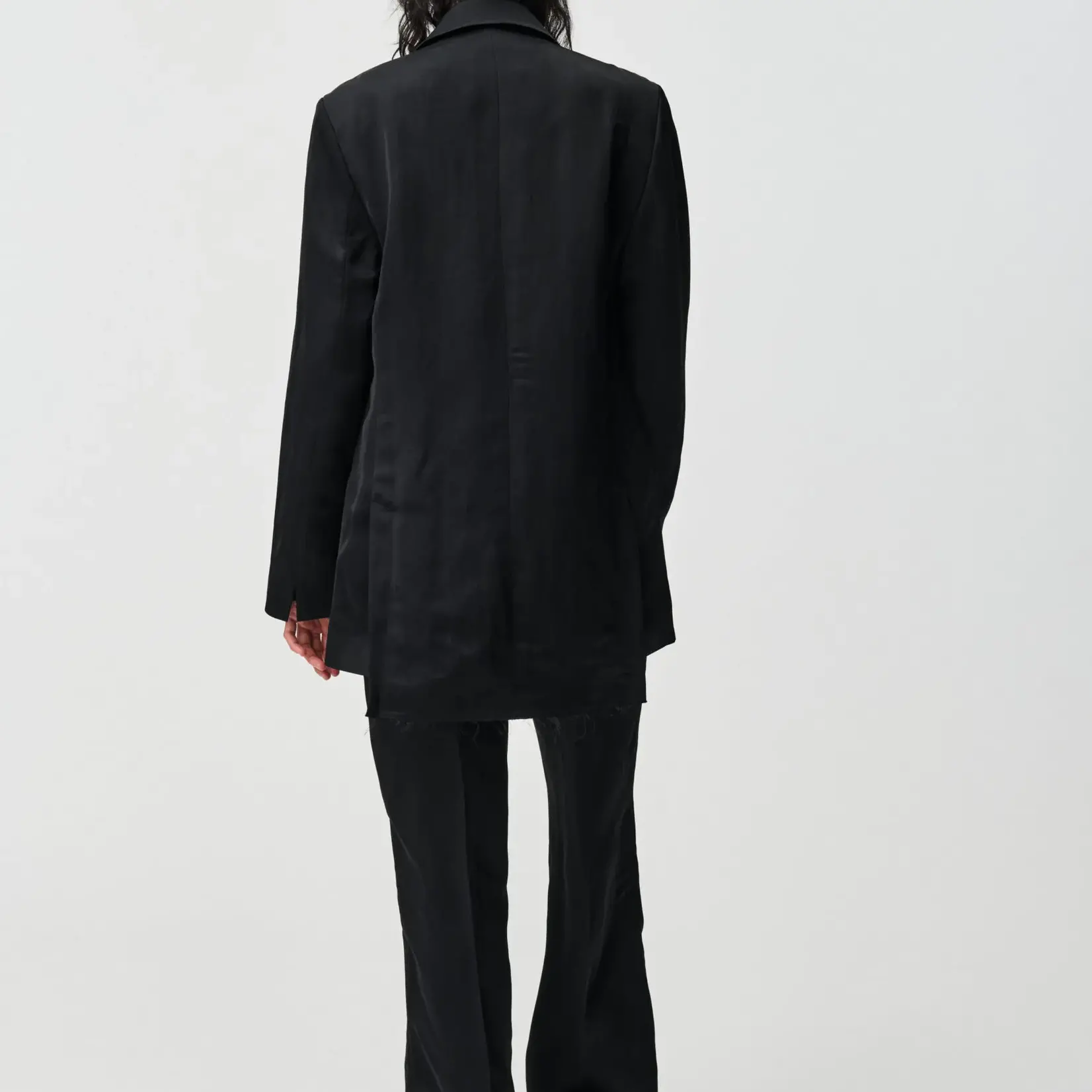 ADNYM Adnym Cyrus Jacket Black Sateen