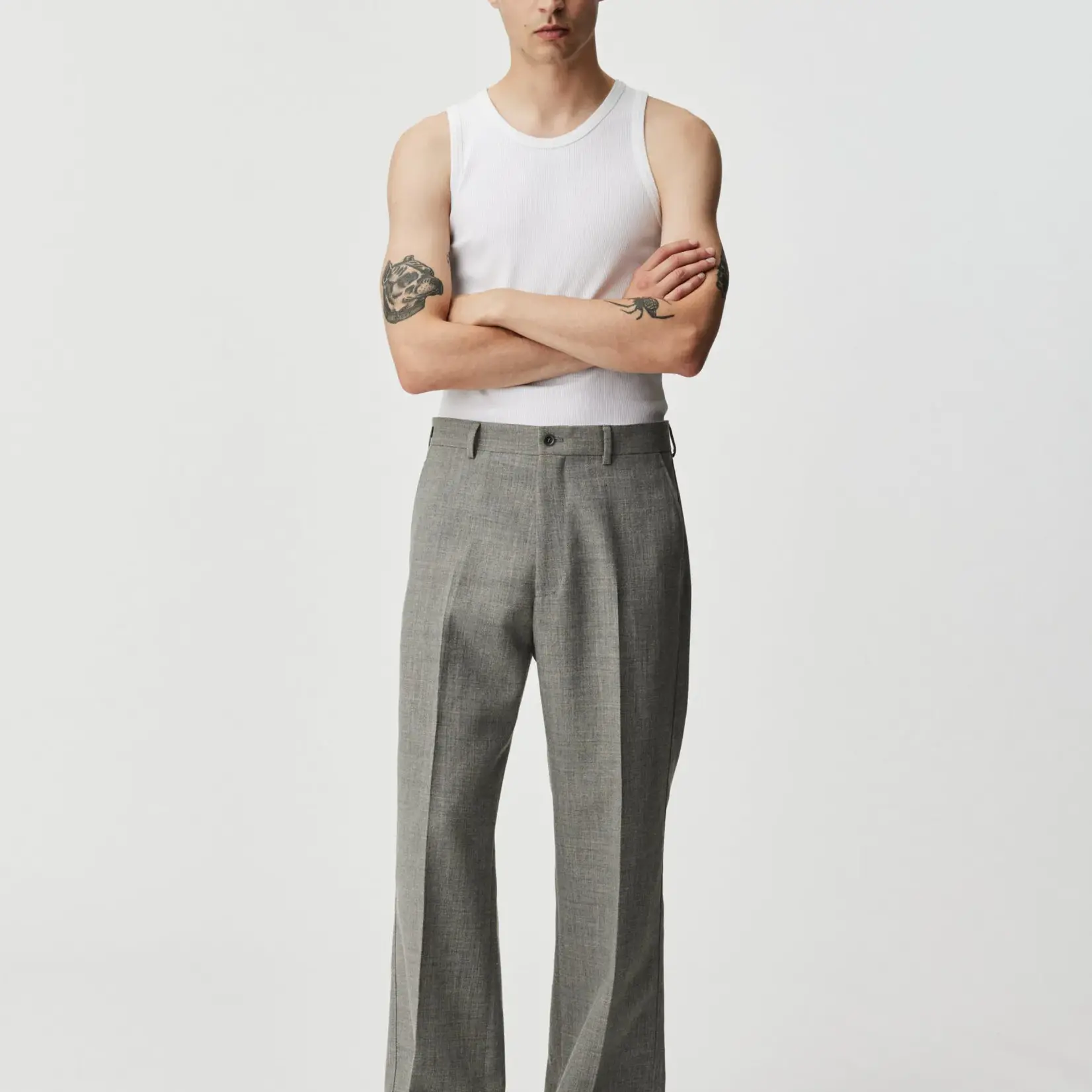 ADNYM Adnym Garcon Trouser Morning Grey