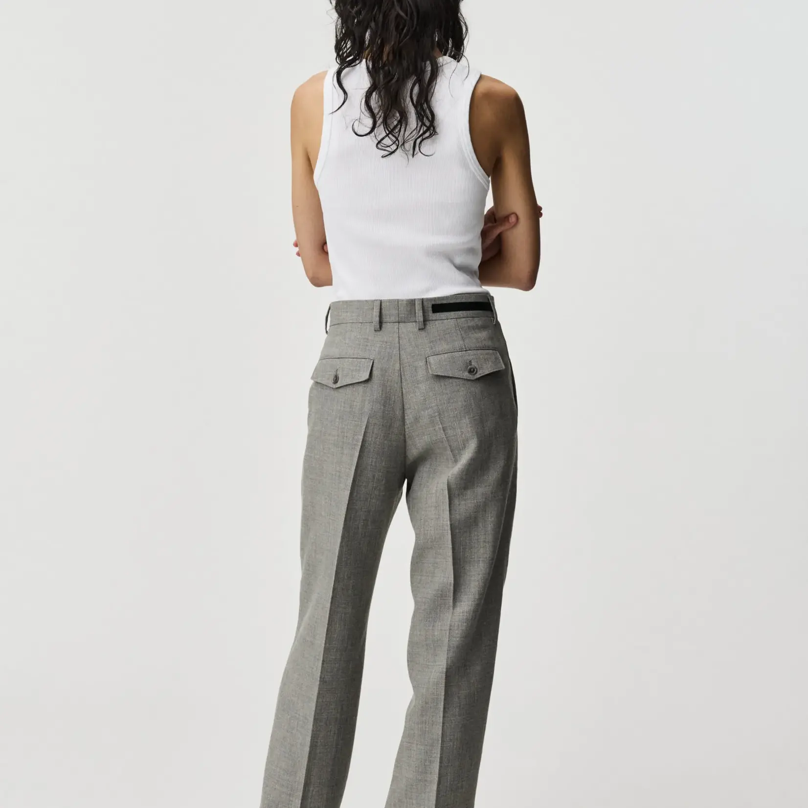 ADNYM Adnym Garcon Trouser Morning Grey