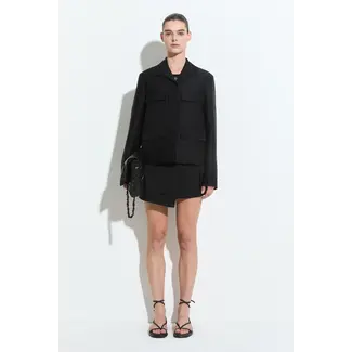 CHRISTIAN WIJNANTS Christian Wijnants Juba Quilted Cropped Jacket | Black