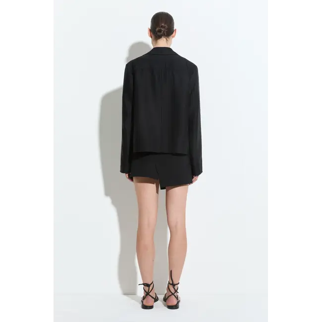Christian Wijnants Juba Quilted Cropped Jacket | Black