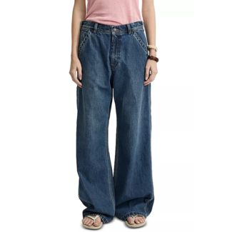 DENIMIST Denimist Teri wide leg carpenter pant ,shane indigo