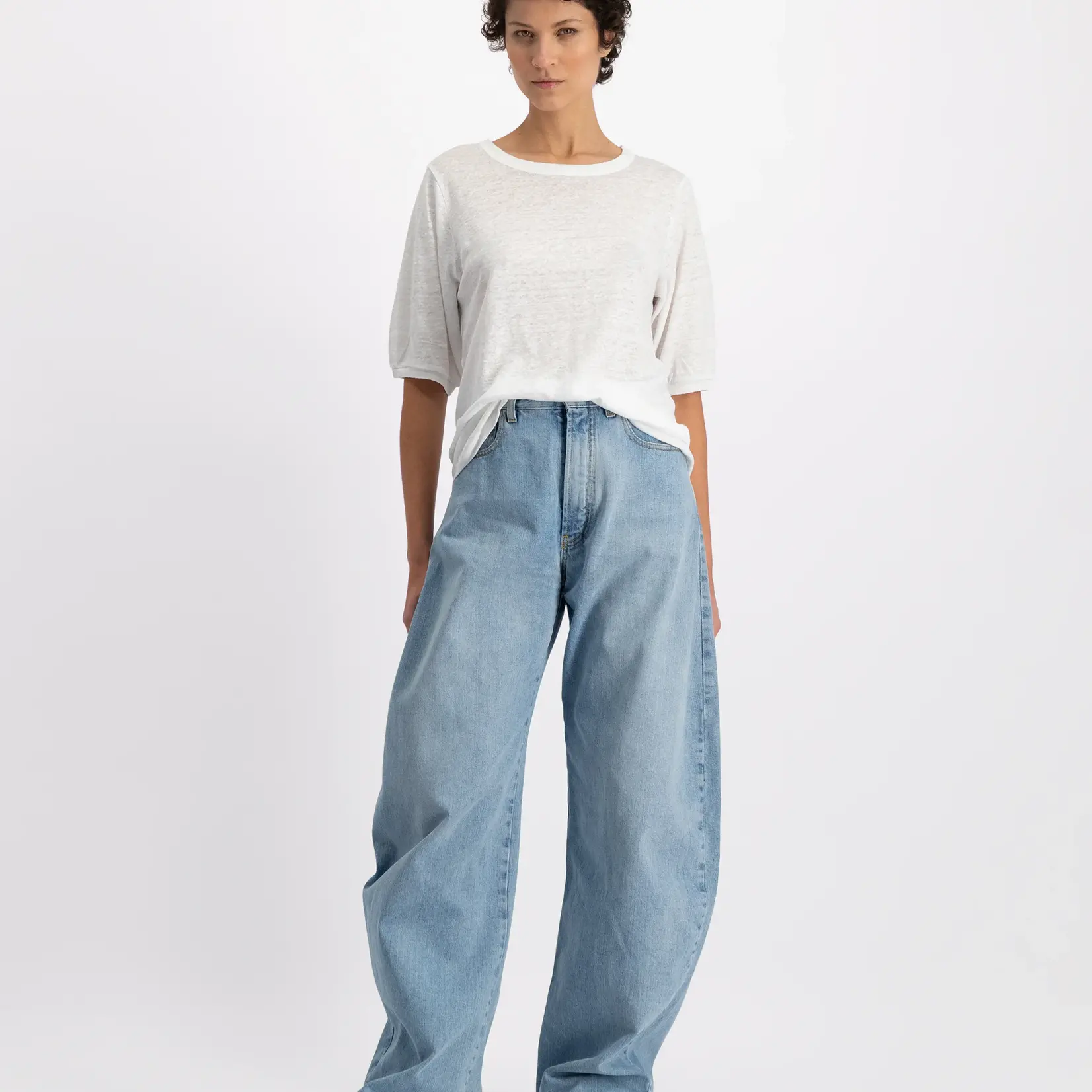 Neeve Neeve The Billie Shirt | Crispy White