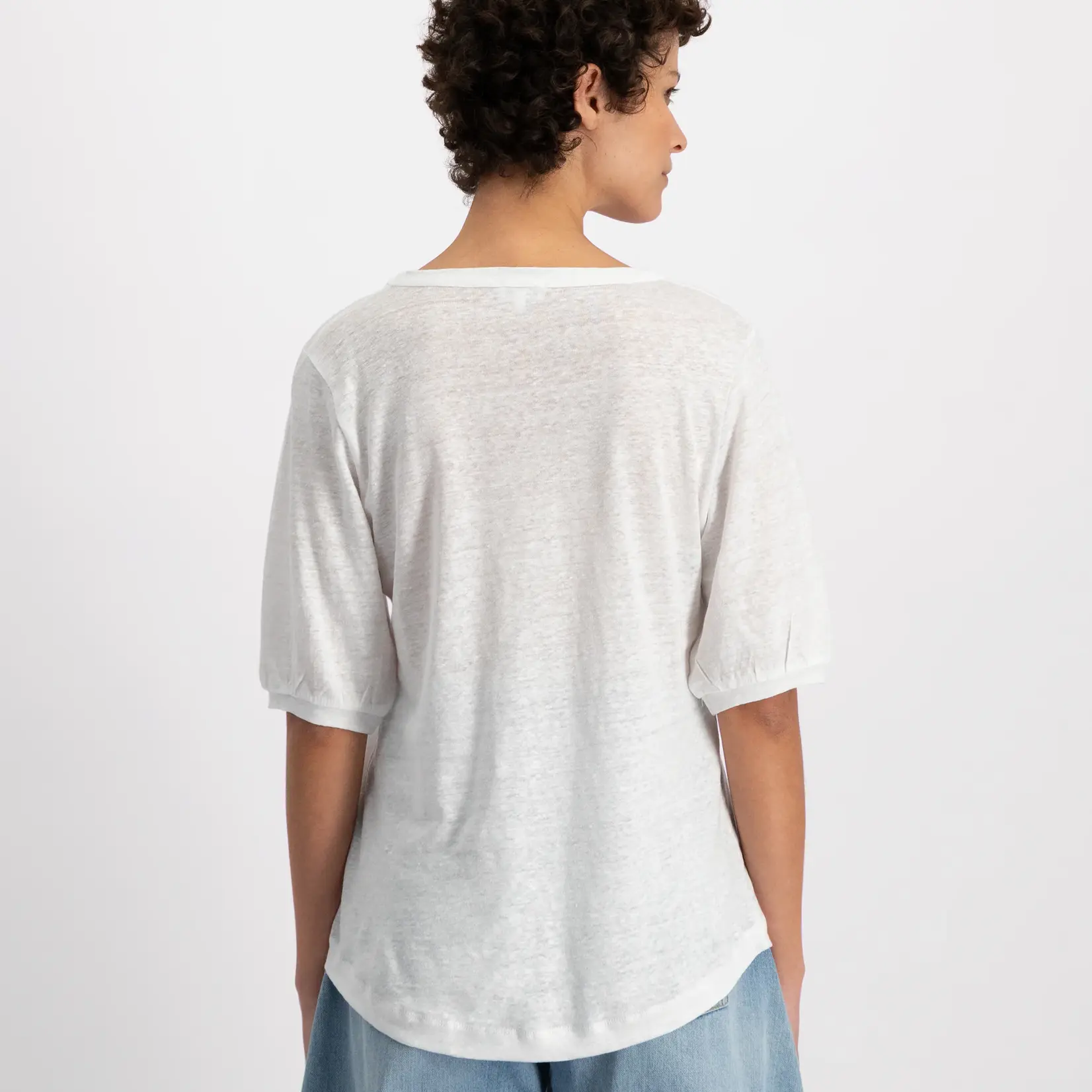 Neeve Neeve The Billie Shirt | Crispy White