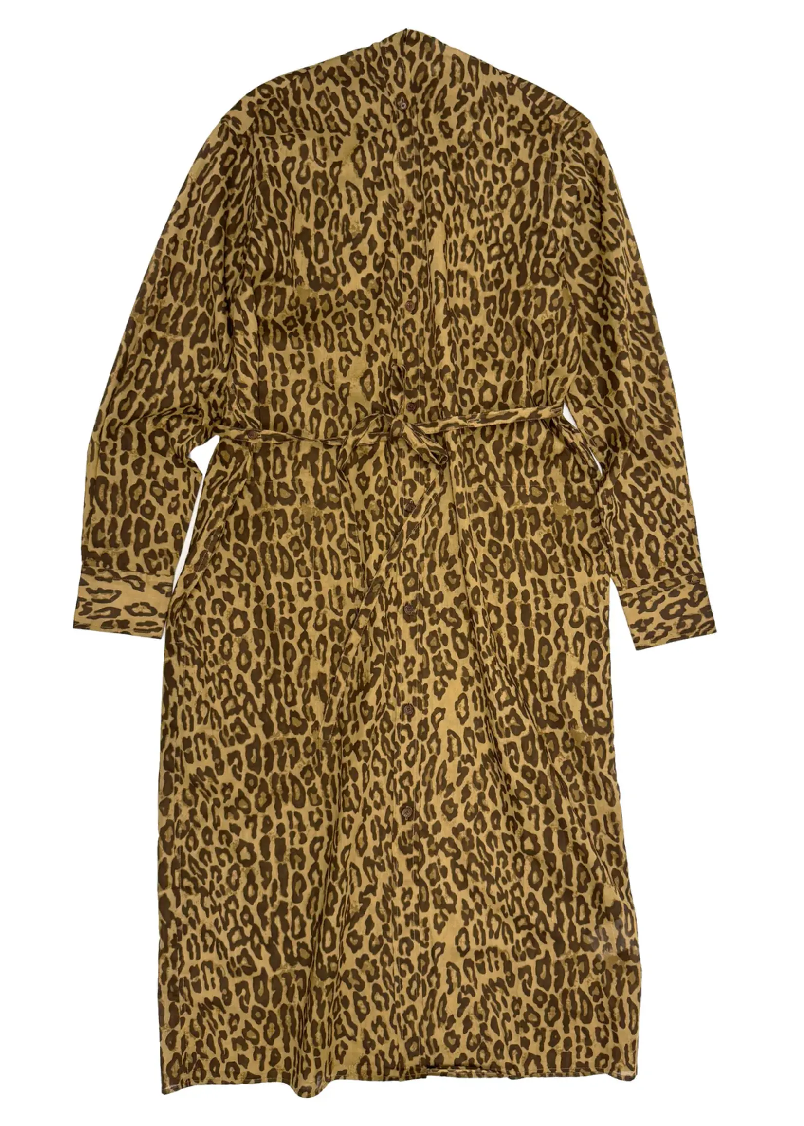 6397 Collarless Shirtdress | Leopard