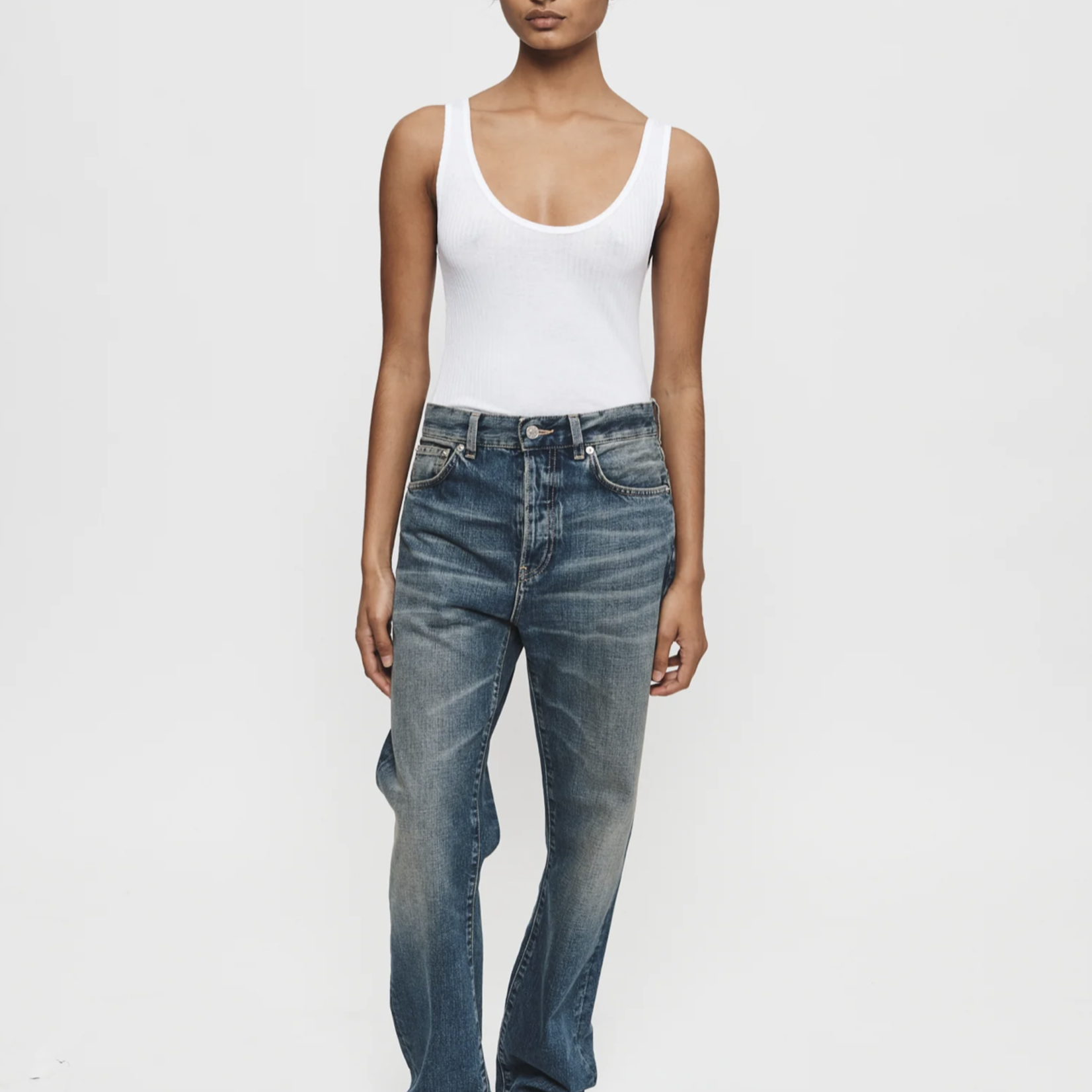 6397 Relaxed Straight Jeans | High Contrast
