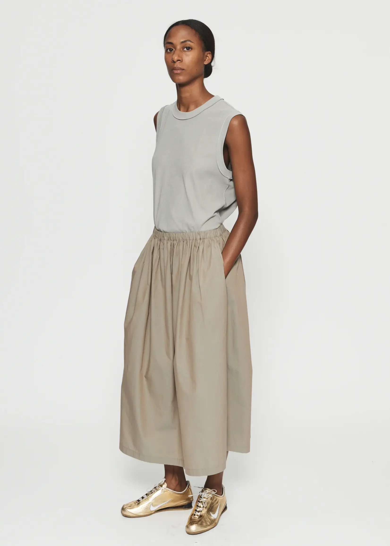 6397 Pull-on Skirt | Iridescent Army