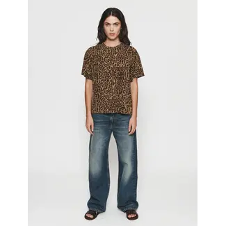 6397 Seamed Perfect Tee Shirt | Leopard