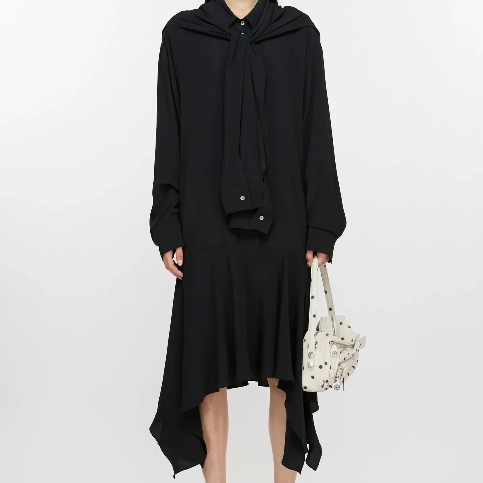 ACNE STUDIOS Acne Studios Layered Dress | Black
