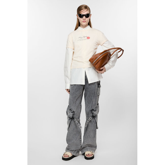 ACNE STUDIOS Acne Studios Leather Buckle Sandal | Beige