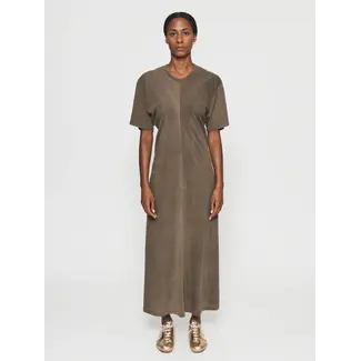 6397 Sunbleached Draped Dress | Army