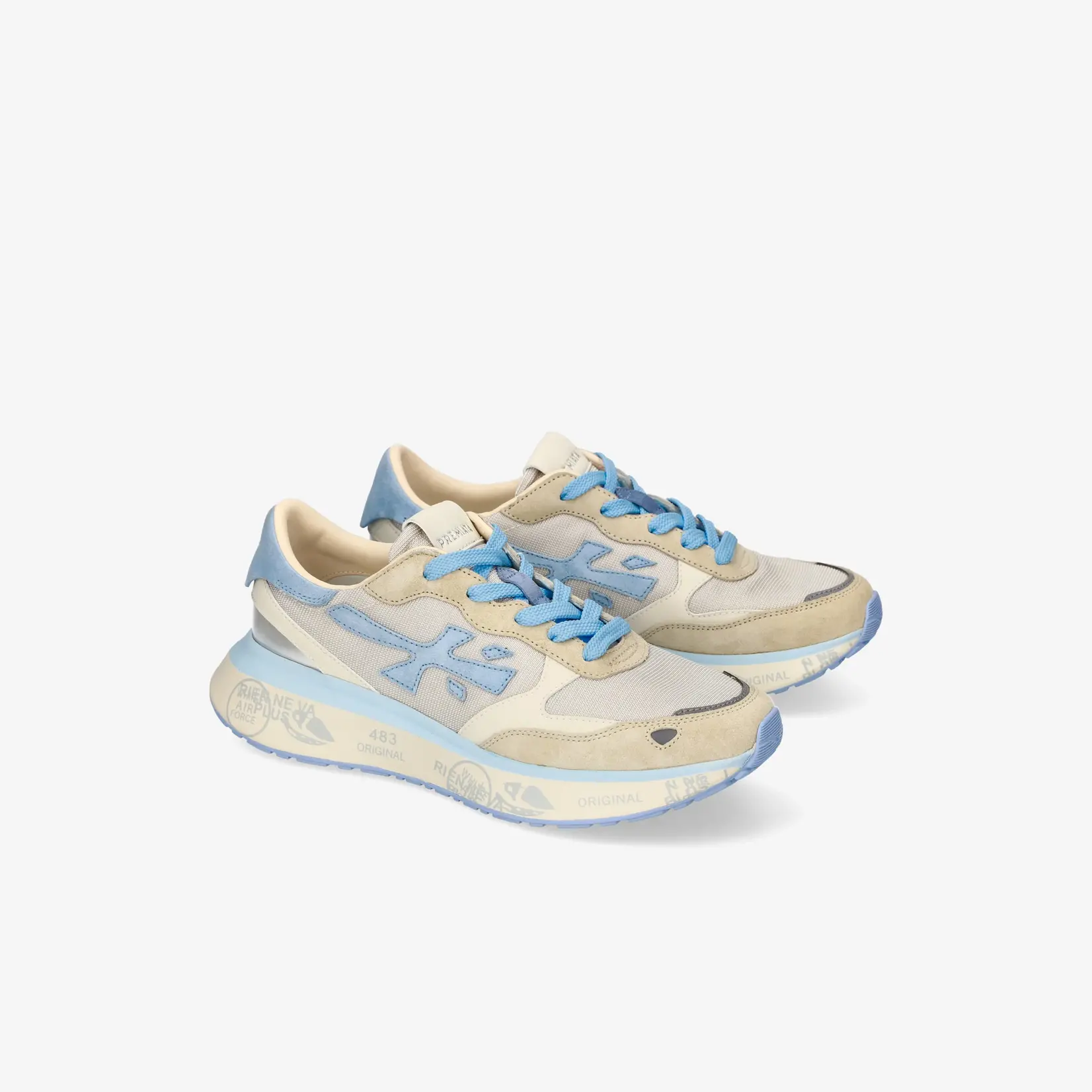 PREMIATA Premiata lauryn 7484,lightblue /sand